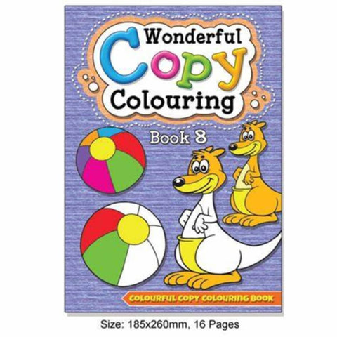 Wonderful Copy Colouring Book 8