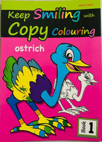 Keep Smiling With Copy Colouring Book 1