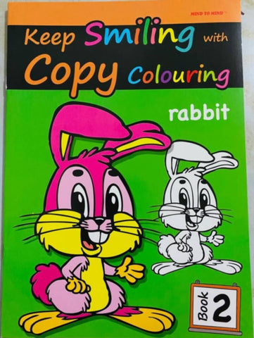 Keep Smiling With Copy Colouring Book 2