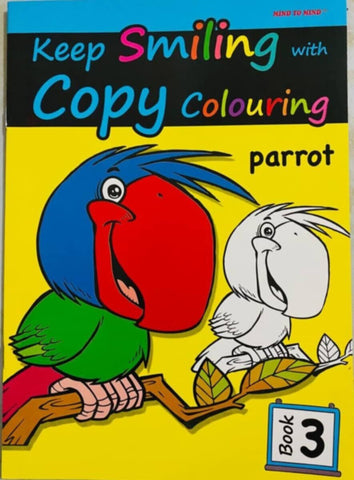 Keep Smiling With Copy Colouring Book 3