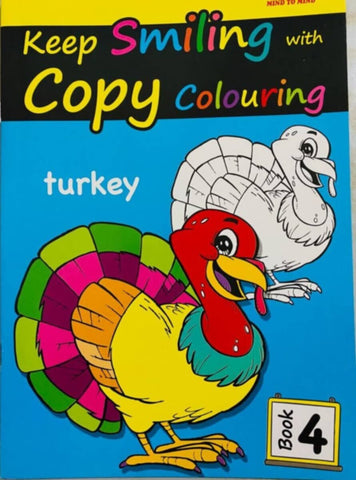 Keep Smiling With Copy Colouring Book 4