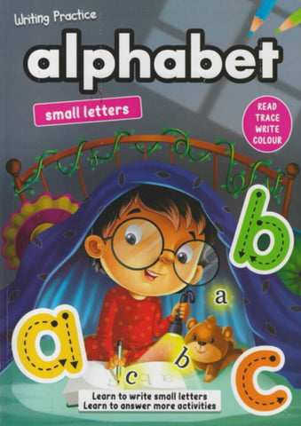 Writing Practice Alpbabet Small Letters