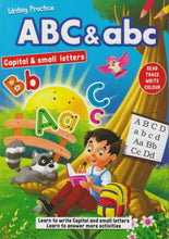 Writing Practice Abc & Abc Capital & Small Letters