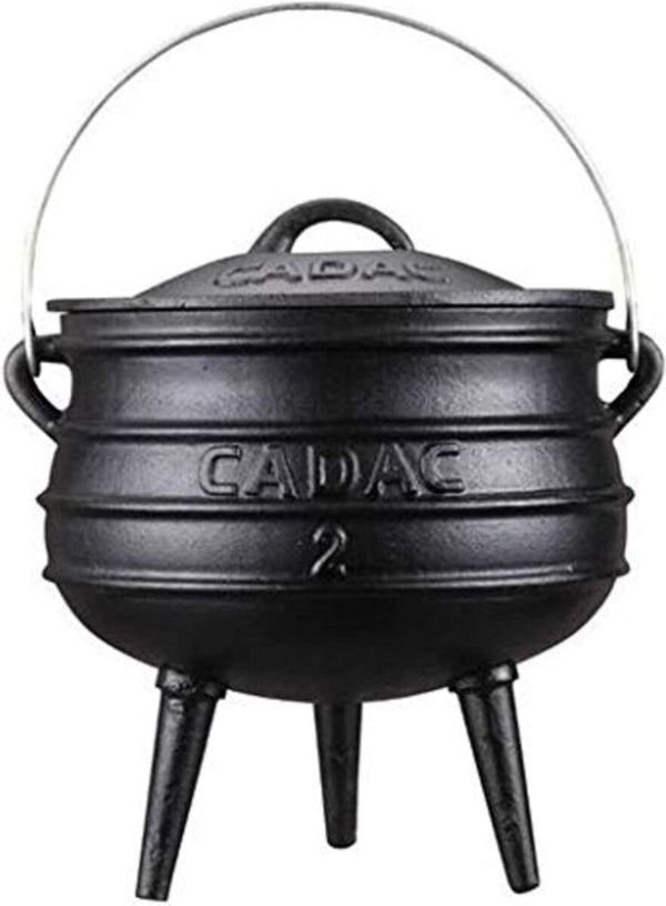 CADAC | Cast Iron Potjie Pot No.2 6Ltr | 96022