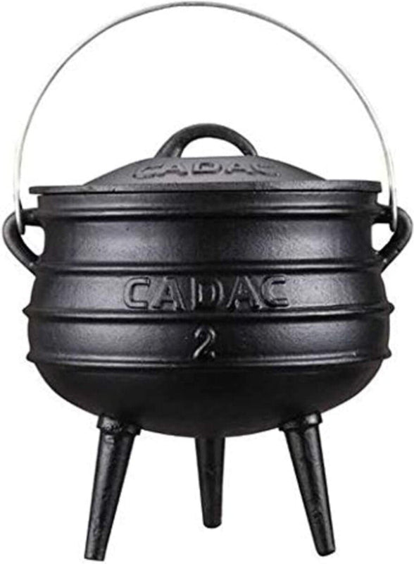 CADAC | Cast Iron Potjie Pot No.2 6Ltr | 96022