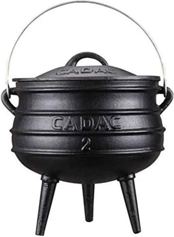 CADAC | Cast Iron Potjie Pot No.2 6Ltr | 96022