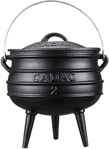 CADAC | Cast Iron Potjie Pot No.2 6Ltr | 96022