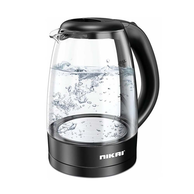 NIKAI | Glass Kettle 1.7Ltrs | Nk423Gx