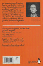 Blink The Power Of Thinking Without Thinking