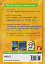 Oup | Oxford School Thesaurus