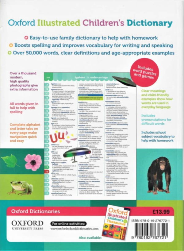 Oup | Oxford Illustrated Childrens Dictionary Flexi