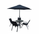 GRANDALA | Patio 4 Person With Umbrella Sofa Set | GB-PT3061