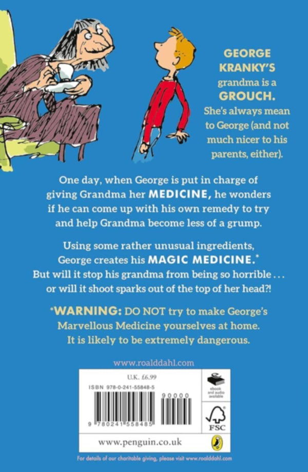 Roald Dahl Georges Marvellous Medicine
