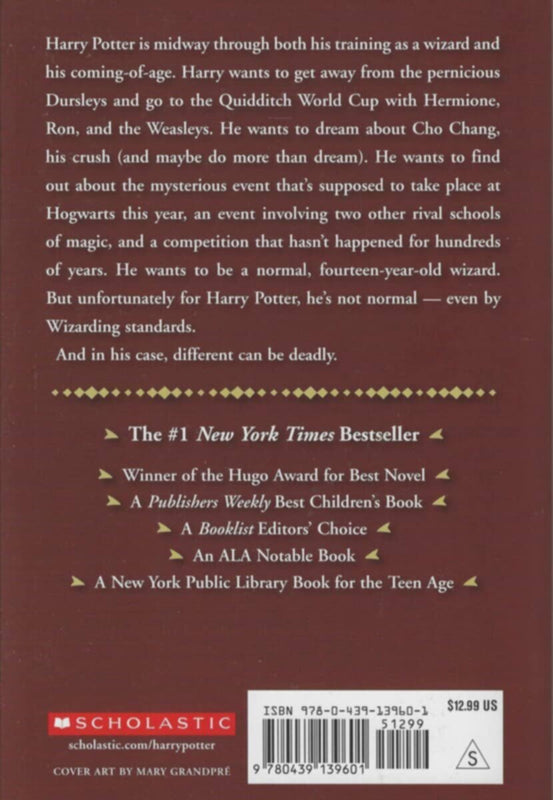 Scholastic | Harry Potter And The Goblet Of Fire (S4)