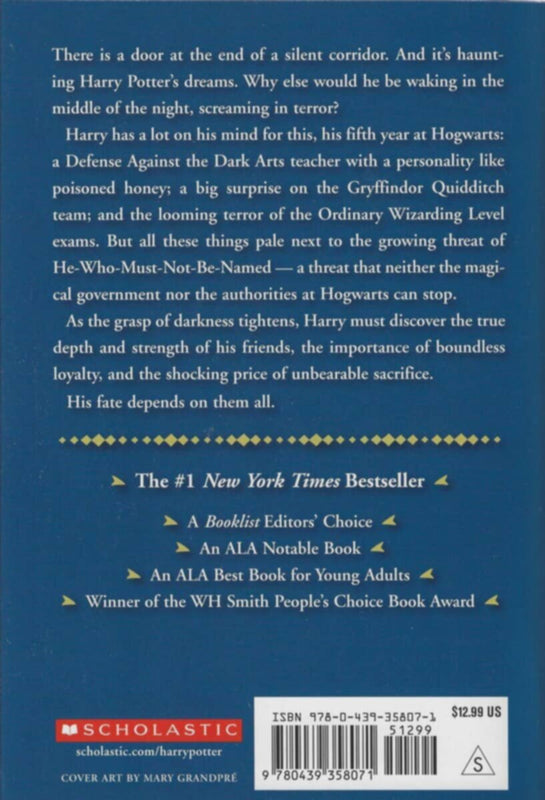 Scholastic | Harry Potter And The Order The Phoenix (S5)