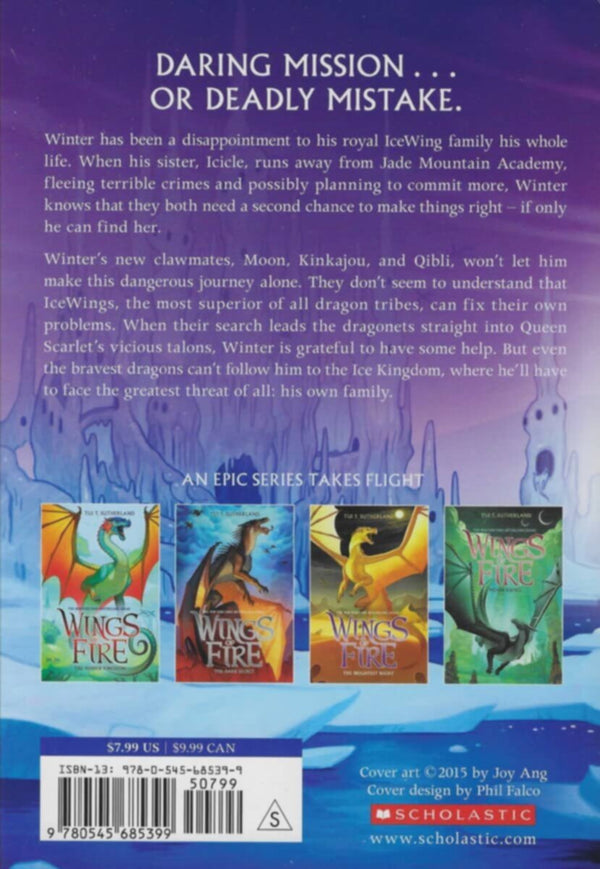 Scholastic | Wings Of Fire |  Winter Turning  (Book Seven)