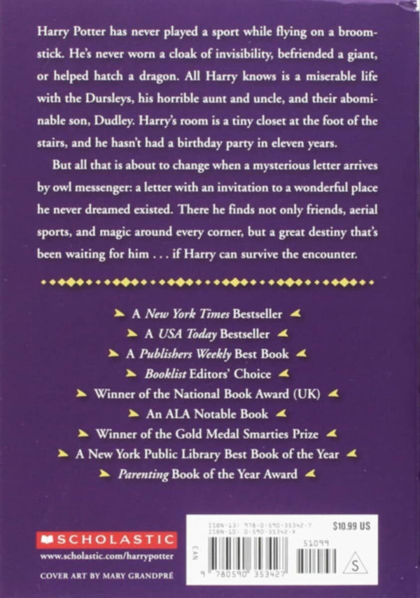 Scholastic â€“ Harry Potter And The Sorcerer S Stone