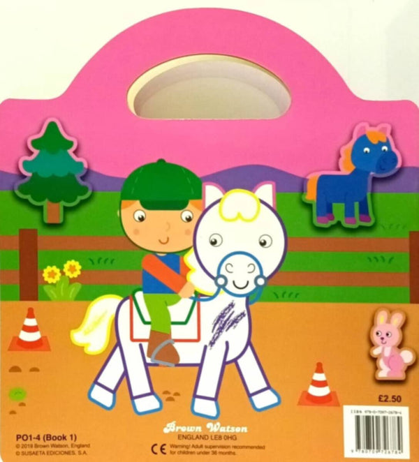 Brown Watson | Pony Club Fun Sticker & Colour Book 1