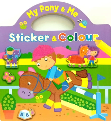 Brown Watson | Pony Club Fun Sticker & Colour Book 4