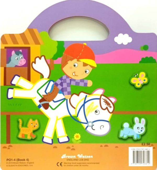 Brown Watson | Pony Club Fun Sticker & Colour Book 4