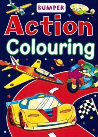 Bumper Action Colouring