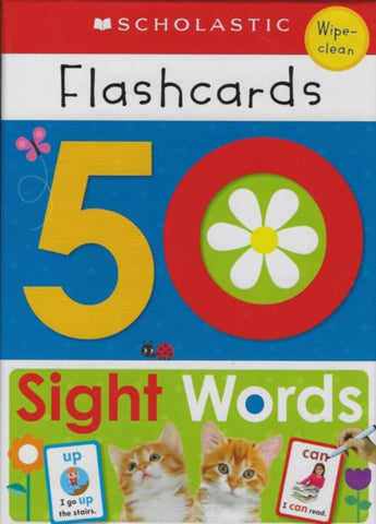 Scholastic  | Flashcards 50 Sight Words