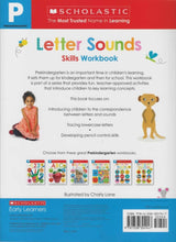 Scholastic  | Pre K, Skill Workbook Lettr Sound