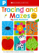 Scholastic â€“ Pre-K Big Skills Workbook: Tracing And Mazes