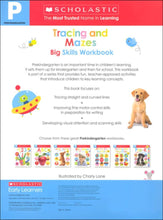 Scholastic â€“ Pre-K Big Skills Workbook: Tracing And Mazes