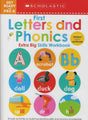 Scholastic  | First Letters And Phonics Extra Big Skills Workb