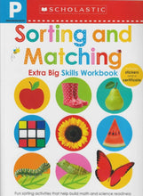 Scholastic  | PreK Extra Big Skills Workbook : Sorting And