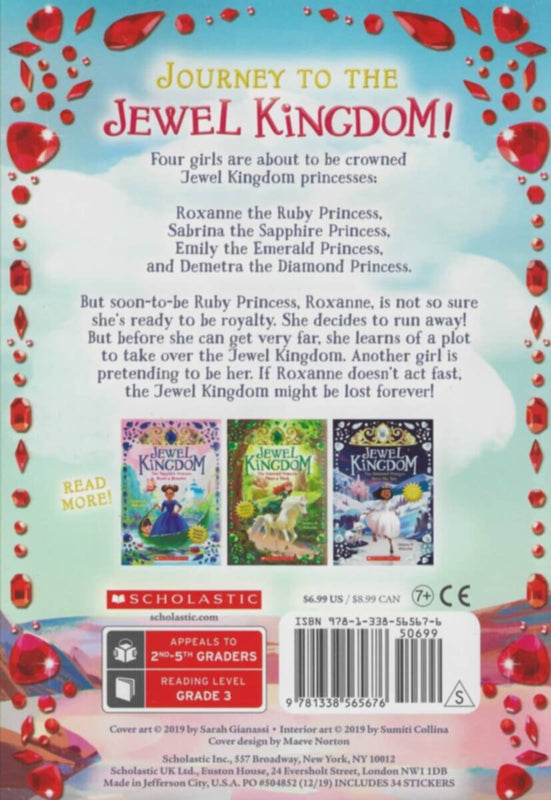 Scholastic | Jewel Kingdom The Ruby Princess Runs Away