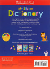 Scholastic â€“ My Sticker Dictionary Age 5+