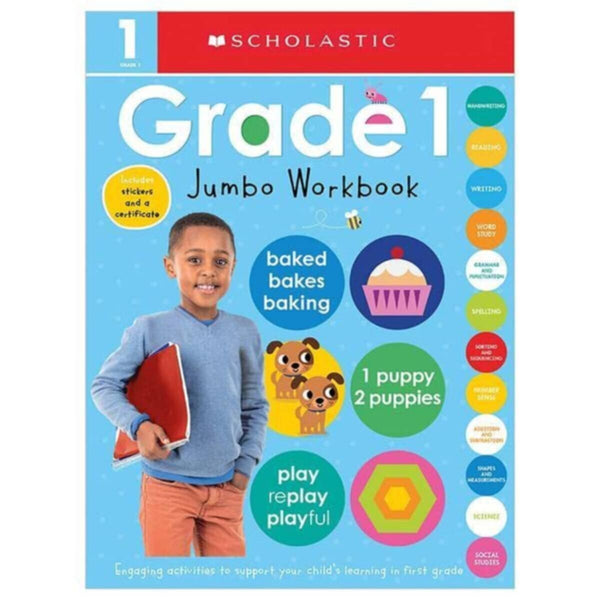 Scholastic â€“ Grade 1 Jumbo Workbook