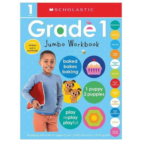 Scholastic â€“ Grade 1 Jumbo Workbook