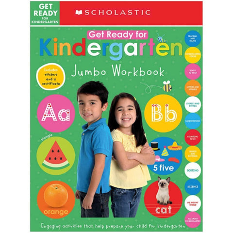 Scholastic â€“ Get Ready For Kindergarten Jumbo Workbook