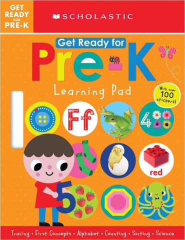 Scholastic â€“ Get Ready For Pre-K Learning Pad