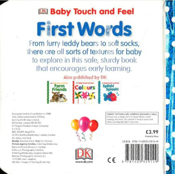 Baby Touch And Feel First Words