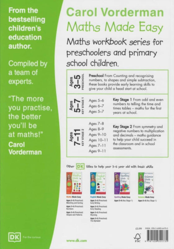 DkÂ  | Maths Made Easy: Adding & Taking Away Ages 3-5
