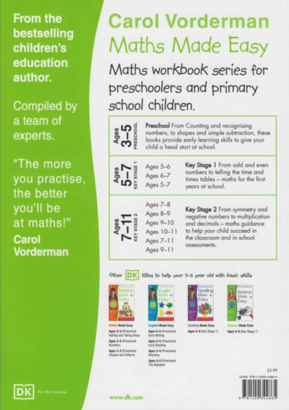 DkÂ  | Maths Made Easy: Matching & Sorting Ages 3-5