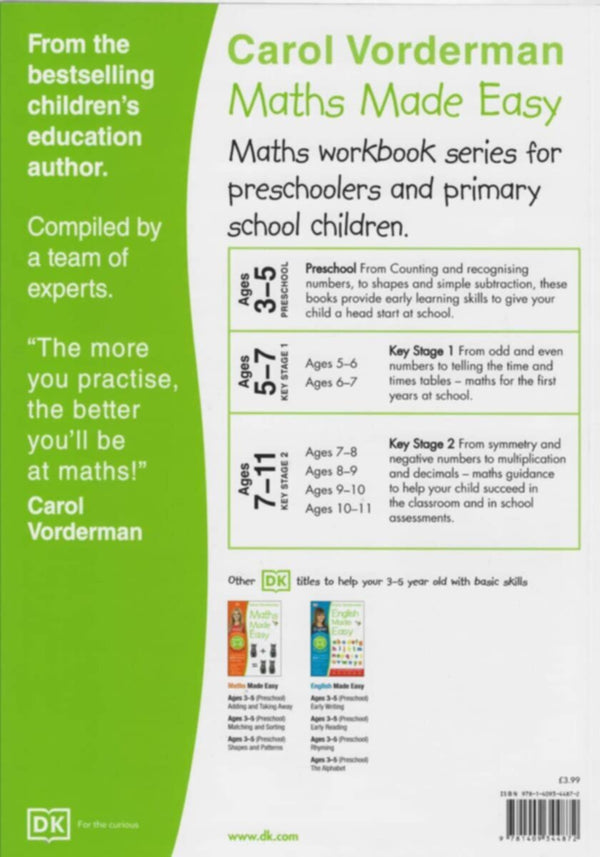 DkÂ  | Maths Made Easy: Numbers Ages 3-5