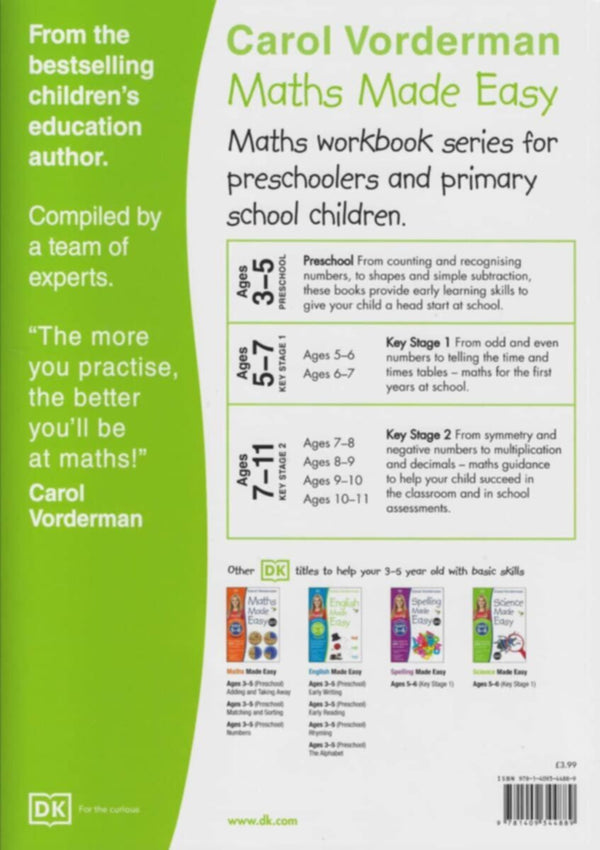 DkÂ  | Maths Made Easy: Shapes & Patterns Ages 3-5