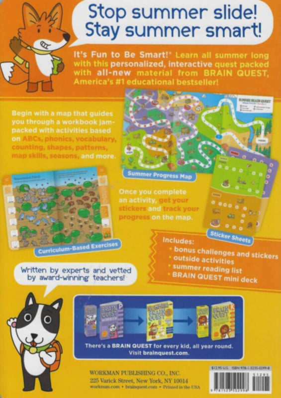 Workman | Summer Brain Quest Pre K&K