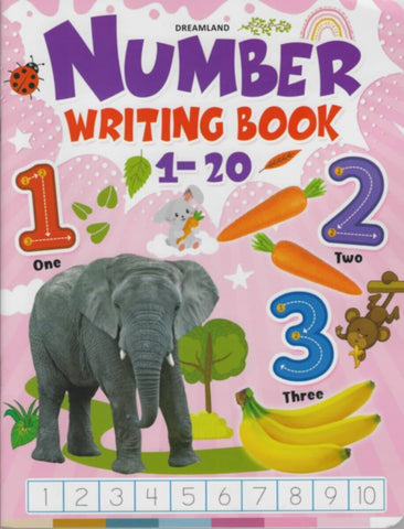 Dl-Number Writing Book 1 â€“ 20