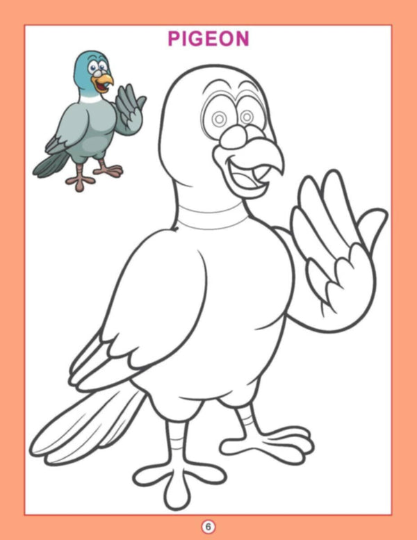 Dl | Copy Colour Birds