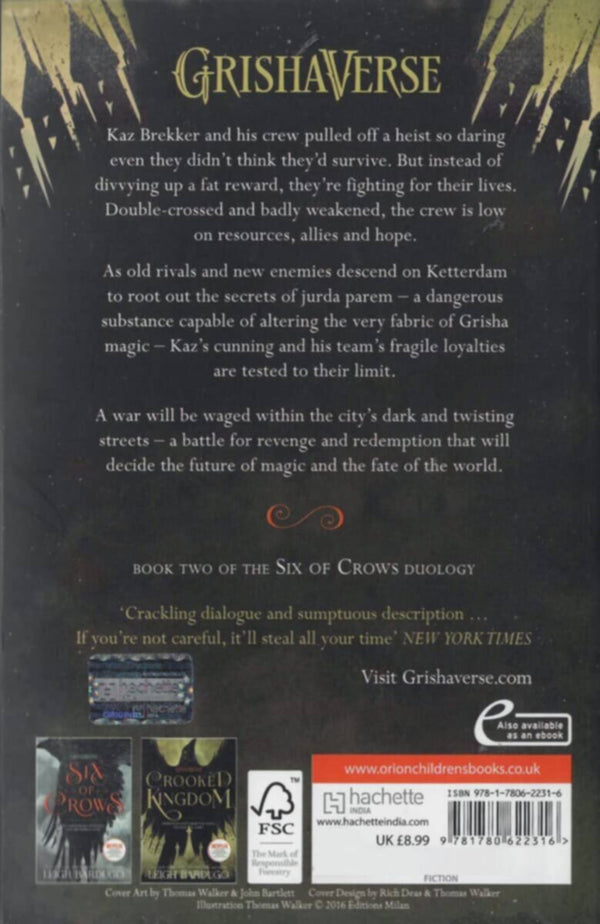 Crooked Kingdom When You Cant Beat The Odds, Chang