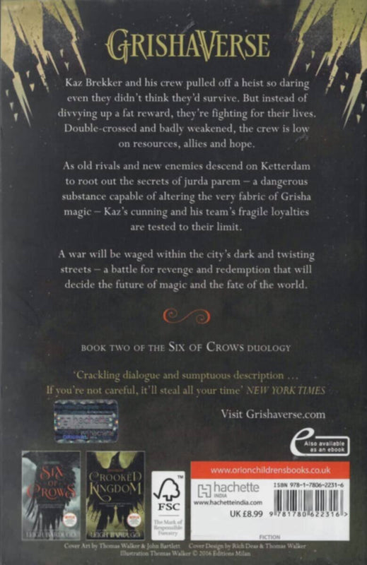 Crooked Kingdom When You Cant Beat The Odds, Chang
