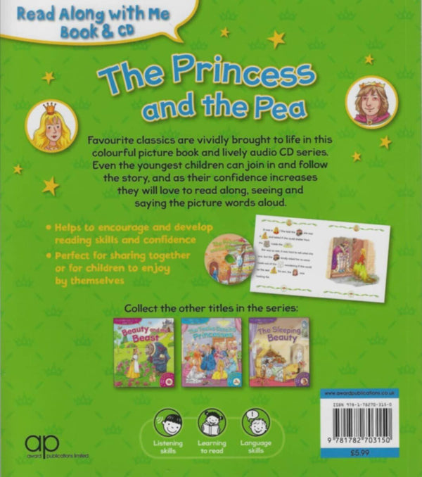 Award | Rawm Princess Tales Book & Cd The Princess And The