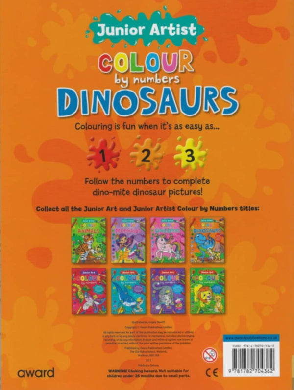 Award | Junior Artist Colour Bynumber : Dinosaurs