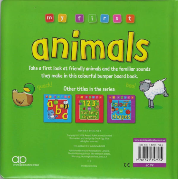 Award | My First Animals Bumper Deluxe